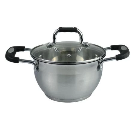 Кастрюля 3,1л 18см нерж.сталь DL-4002-18 (12)