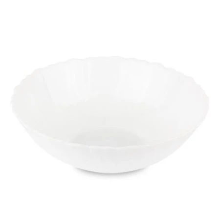 Салатник 420мл 15см стеклокерамика БЕЛЬЕ круглый (6/72)