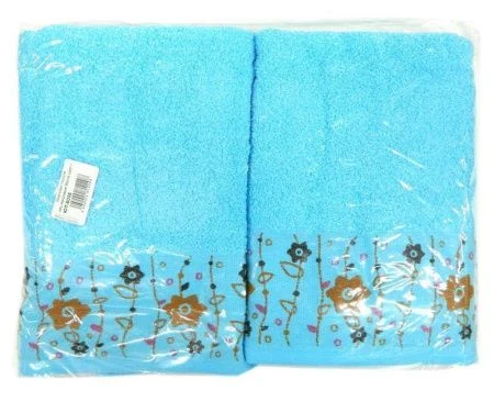 яяяНабор полотенец махровых Весна  голубой яяяНабор полотенец махровых Весна  голубой