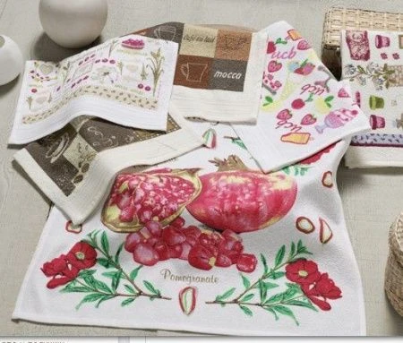 Салфетки 45*70 махровые Karna CAFFE 1/12