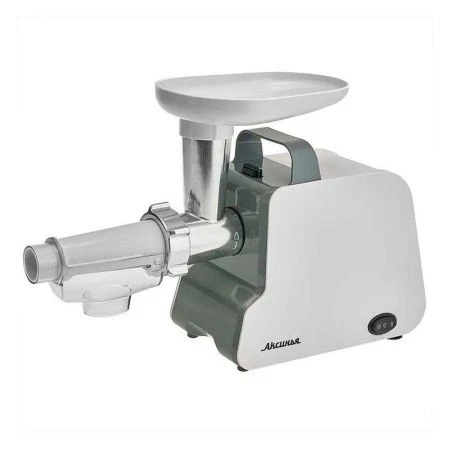 Мясорубка электрическая нерж.сталь АКСИНЬЯ КС-2007С белый с серым 2000Вт насадка для томата (4)