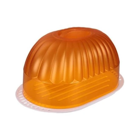 Хлебница 22*36,2*29,1см ДАР оранжевая (8)