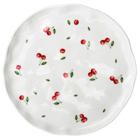 Тарелки мелкие набор 2шт 25,5*2,5 керамика CHERRY обеденные (12)