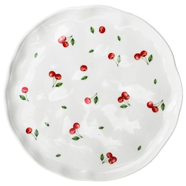 Тарелки мелкие набор 2шт 25,5*2,5 керамика CHERRY обеденные (12)