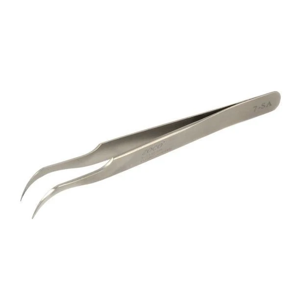Пинцет кухонный 12см нерж.сталь закругленный на блистере (480)