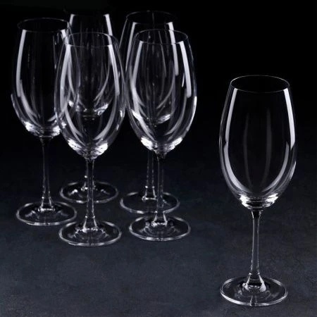 Бокалы для вина красного набор 6шт 510мл стекло БАРБАРА/МИЛВУС 1SD22/510 (8) 17166