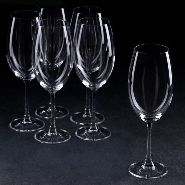 Бокалы для вина красного набор 6шт 510мл стекло БАРБАРА/МИЛВУС 1SD22/510 (8) 17166