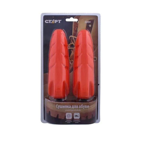Сушилка для обуви электр. пластик 12Вт 220В, t нагрева 60-70°С,керам.нагр.элемент СТАРТ SD04 (24