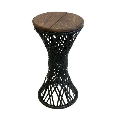 Стол Бонго макси металл коричневый h51см d26см