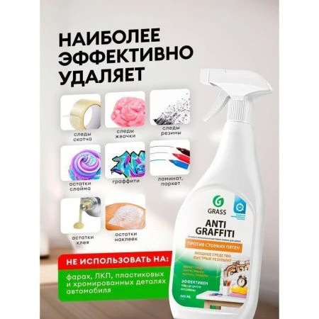 Пятновыводитель 600мл Antigraffiti триггер (8)