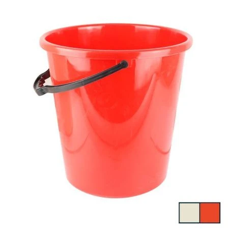 Ведро 12л пластик РОМАШКА без крышки (10)