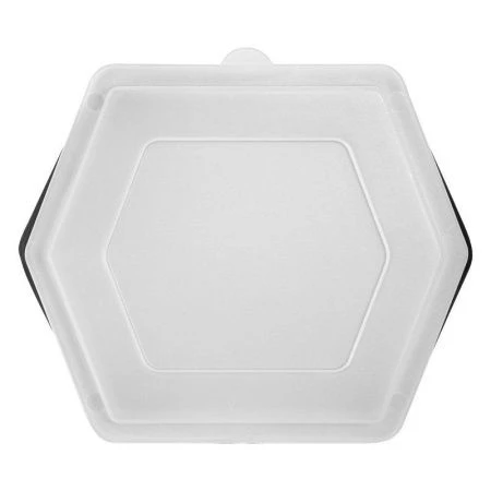 Терка 6 гранная 13*14,6*23см нерж.сталь SHAM с пласт.контейнером (12)