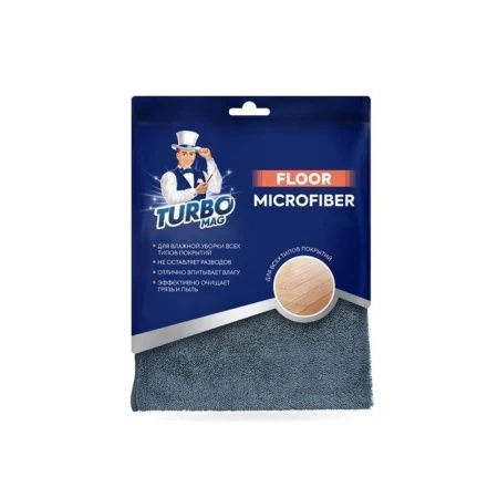 Салфетка для пола 40*60см микрофибра TURBOMAG FLOOR (50)