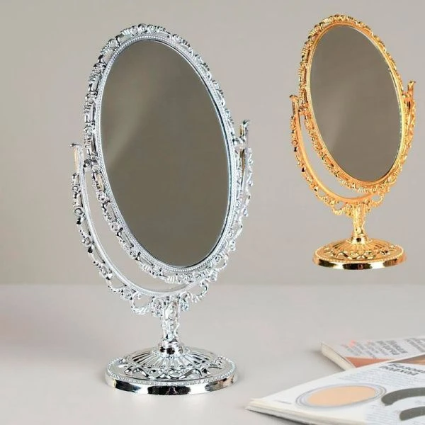 Зеркало настольное 22*15см пластик CW419-20 (72)