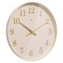 Часы настенные 25см пластик РУБИН Классика молочный (10)