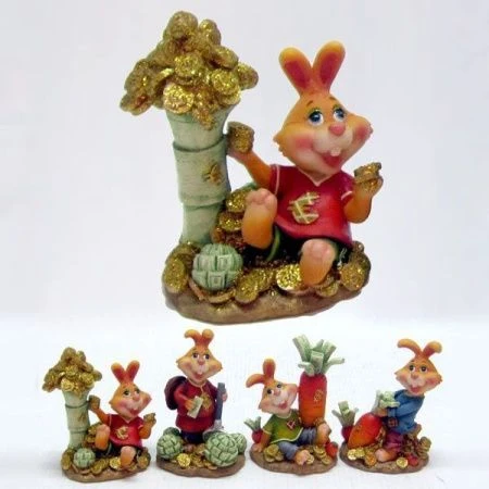 яяяФигурка Заяц, 4в., L7 W6 H10 см яяяФигурка Заяц, 4в., L7 W6 H10 см