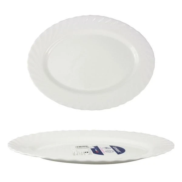 Блюдо 35см стеклокерамика ТРИАНОН овальное 65669 (4/6)