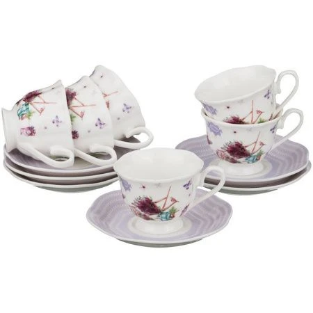 Кофейный набор 12пр фарфор на 6 персон 100мл (12)