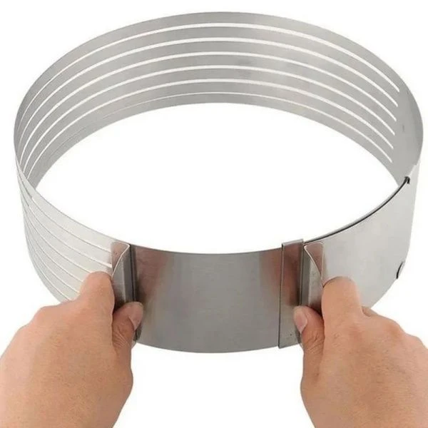 Форма для слоеных блюд разъемная 16-20см нерж.сталь BP-16-20/DL-24-30 (24)