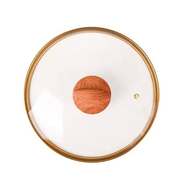 Кастрюля 6л алюминий АП GRANIT ULTRA Black-gold со стекл. крышкой (2)