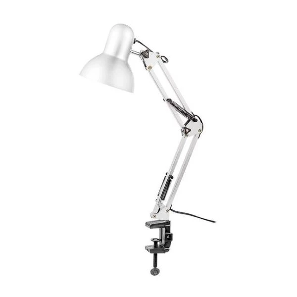Лампа настольная металл GTL-035 на струбцине белая 2в1 (12) Лампа настольная металл GTL-035 на струбцине белая 2в1 (12)