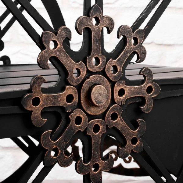 Дровница Пушка сталь 63*35*40см (1)