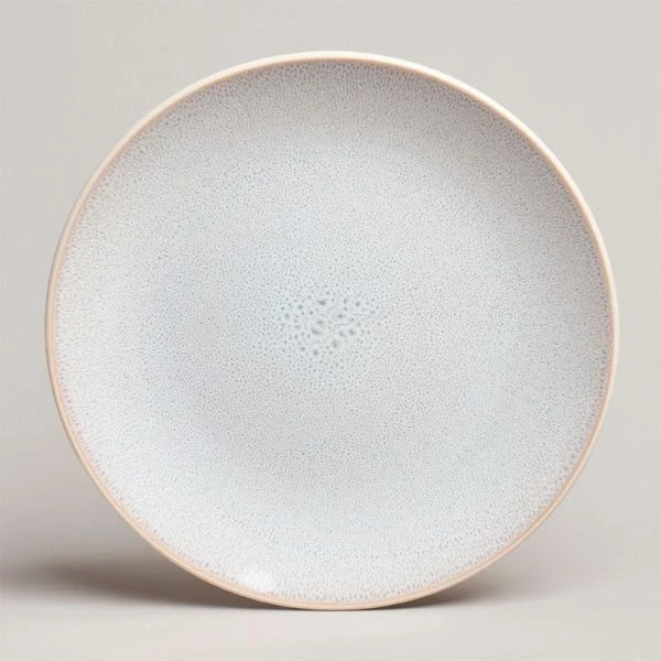 Тарелка мелкая 27см керамика Crocus бежевая обеденная (4/24)