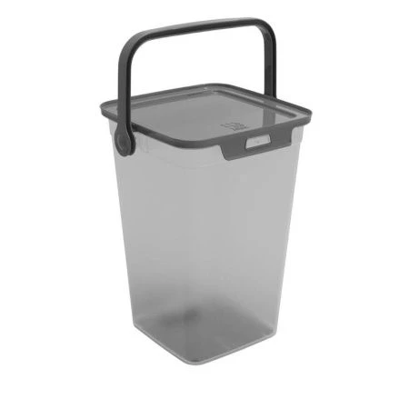 Контейнер для стирального порошка 8,5л 235*220*315мм пластик Smart прозрачный (6)