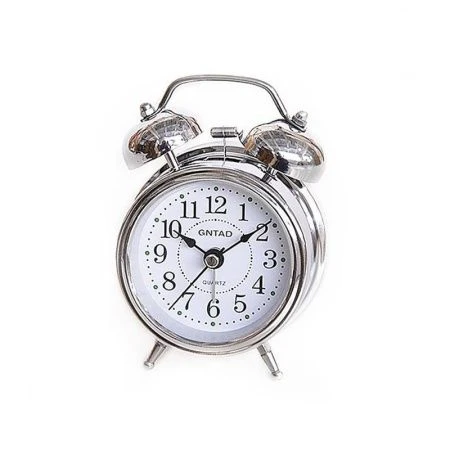 Будильник 8,5см металл 2025 (100)