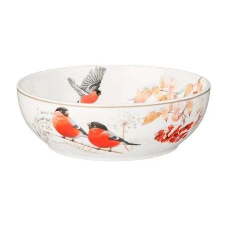 Салатник 600мл 15,5*5см фарфор ЛЕСНАЯ СКАЗКА (18)