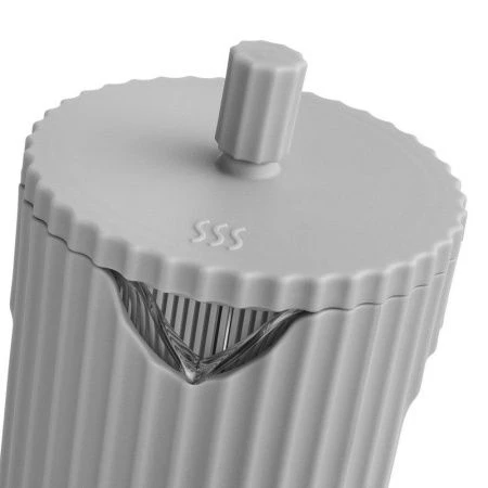 Френч-пресс 1л пластик/стекло KEID серый (12)