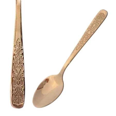 Ложки кофейные набор 3шт нерж.сталь ОРНАМЕНТ М104-226-5/JC-2629 (200)