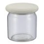 Банка для сыпучих продуктов 400мл стекло Desco с силикон.крышкой 74-713 (24)