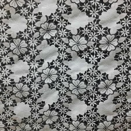 Клеенка ажурная ПВХ ИЗИ ЛЕЙС 22м*132см