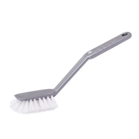 Щетка для посуды 27*6см пластик Step серебро (27)