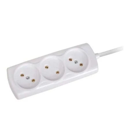 Удлинитель 3 гнезда пластик 5м 0,75кв.мм 6А ШВВП IP20 (35)