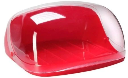 Хлебница 39*17,1*28,7см IdEA большая красная (6)