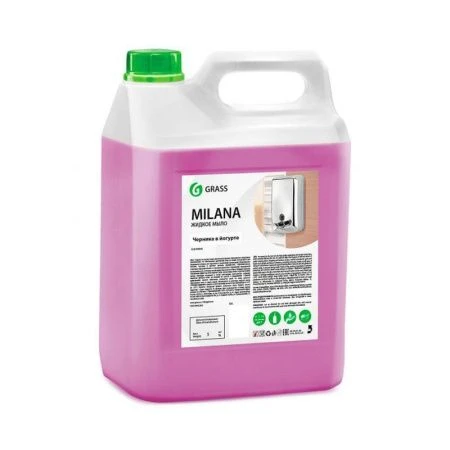 Крем-мыло жидкое 5л MILANA Черника в йогурте (4)