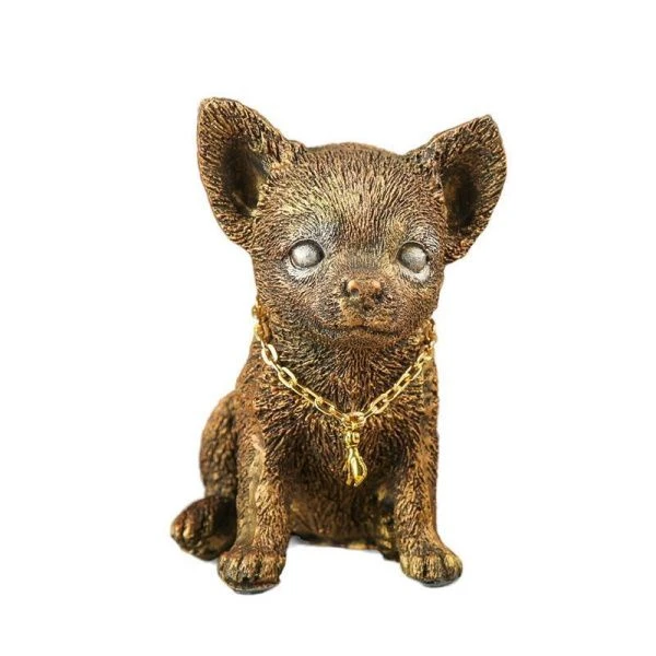 Копилка Щенок Чихуа 19*15см полистоун (1)