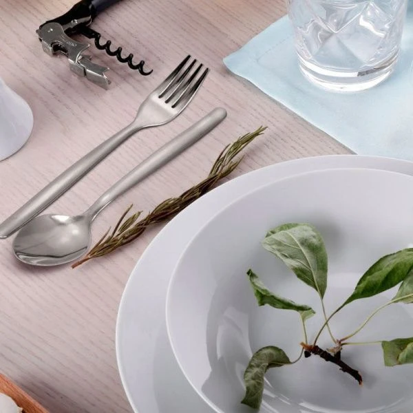 Тарелка мелкая 20,4см фарфор ТВИСТ без бортов [RSL-MP 8"]