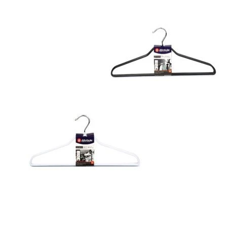 Вешалка-плечики универсальная набор 5шт 42см металл NEO BLACK&WHITE AHS235 (28)