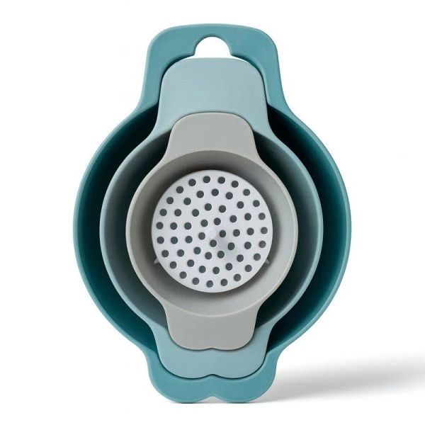 Воронка с ситом 3пр пластик LC096785 (120) JC-18078