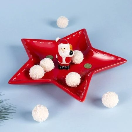 Блюдо 25,5*24*7,5см керамика Christmas Gift (12)