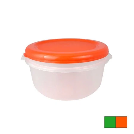 Контейнер пищевой 4,3л 240*125мм пластик круглый А429 (15)