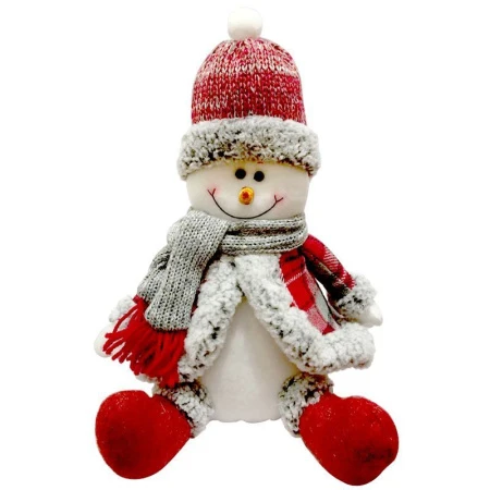 Фигурка новогодняя Снеговик текстиль H30см XYT8313B/JC-10507 (60)