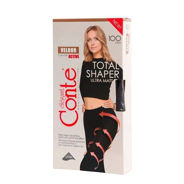 Колготки женские CE VELOUR 100, р.2, nero