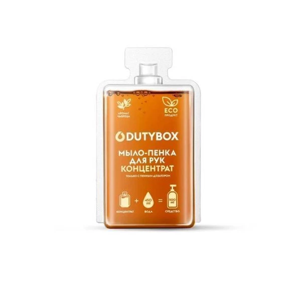 Концентрат Мыло-пенка для рук Тимьян и полевая ромашка 50 мл DutyBox HANDS (5)