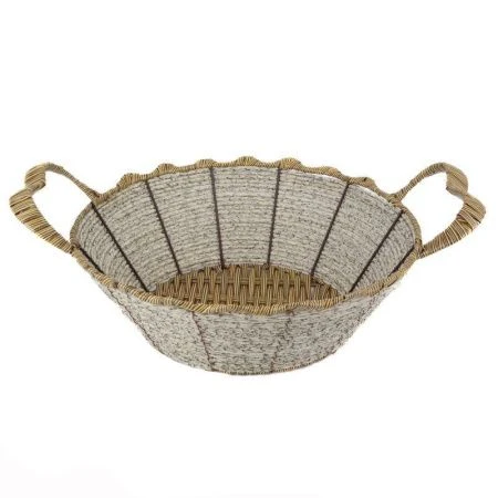 Корзина плетеная пластик 26*8см 187086 JC-12217 (120)