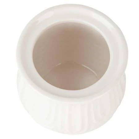 Сахарница 260мл 8,5*8,5*9см фарфор Naturel с ложкой подар.уп. (72)