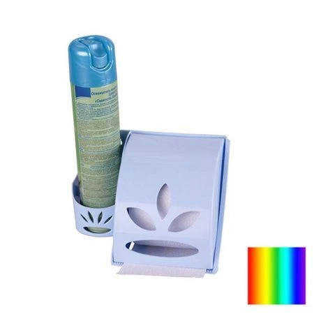 Держатель для туалетной бумаги и освежителя воздуха 17,5*13*11,5см пластик (16)